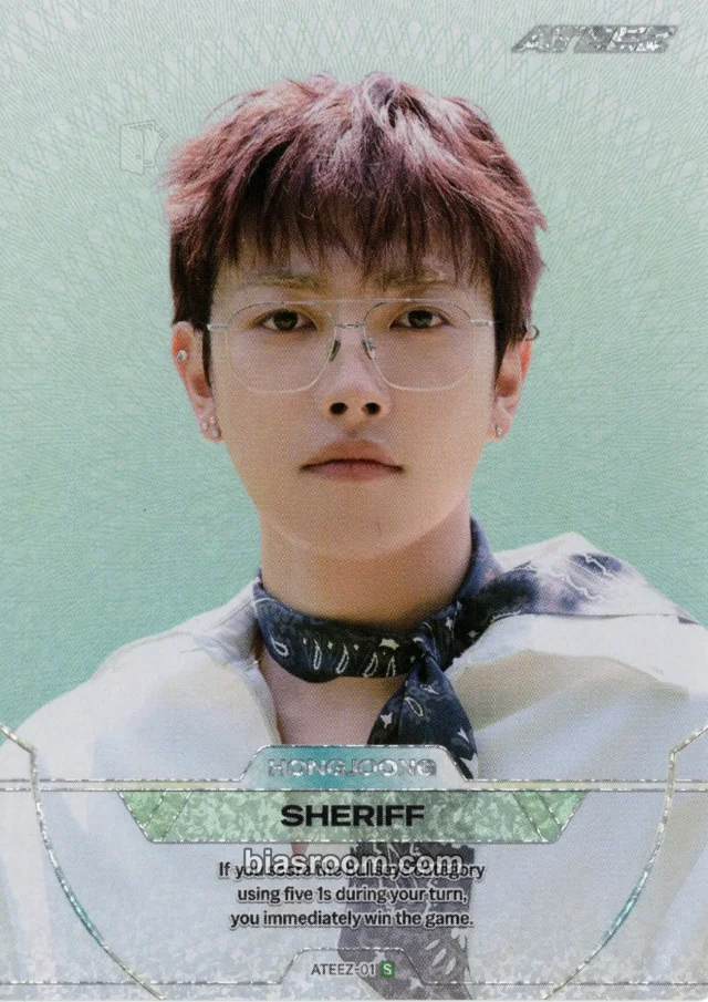 Hongjoong ATEEZ MIIMCA × ATEEZ K-pop photocard