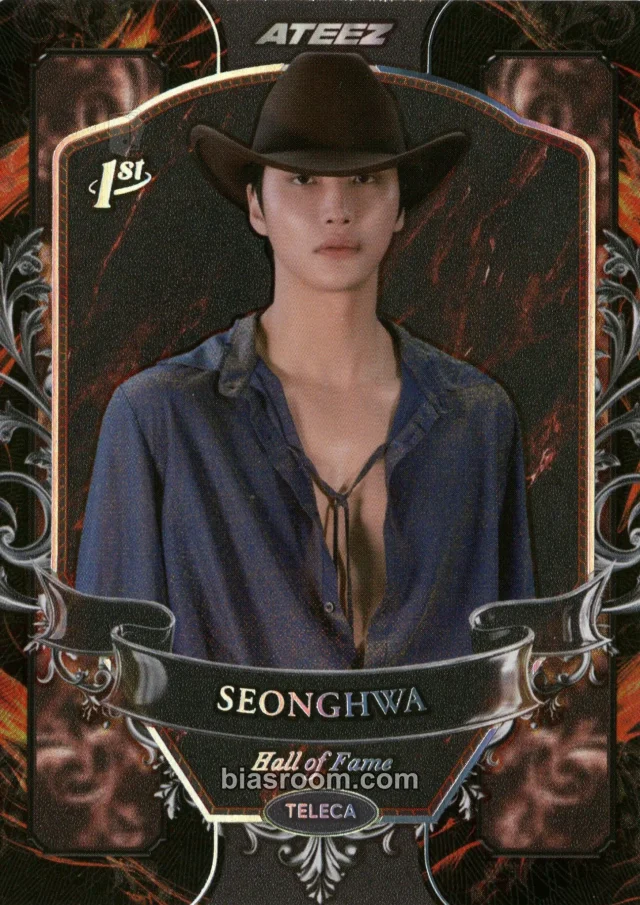 Photocard K-pop Seonghwa ATEEZ MIIMCA × ATEEZ