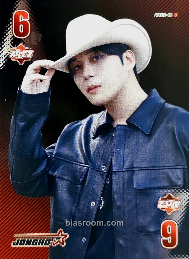 Jongho ATEEZ MIIMCA × ATEEZ K-pop photocard