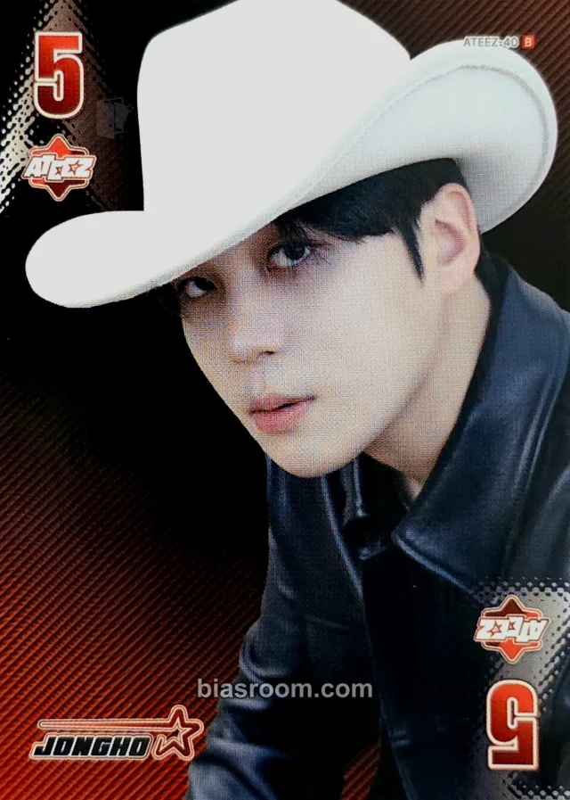 Jongho ATEEZ MIIMCA × ATEEZ K-pop photocard