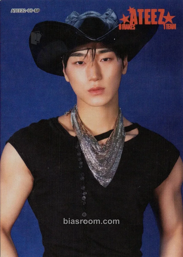 San ATEEZ MIIMCA × ATEEZ K-pop photocard