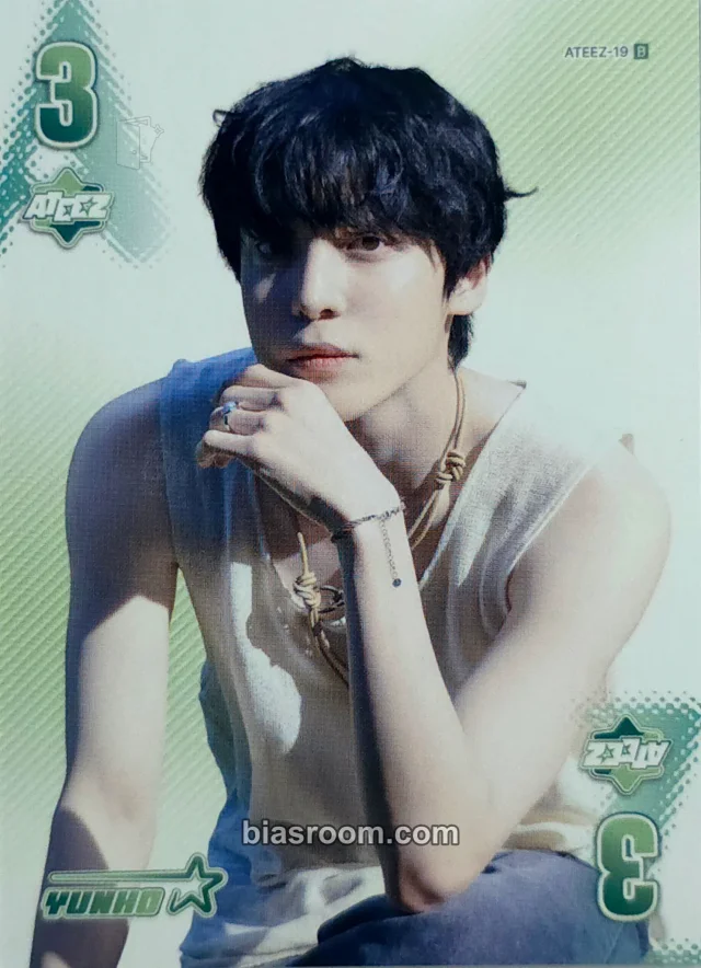 Yunho ATEEZ MIIMCA × ATEEZ K-pop photocard