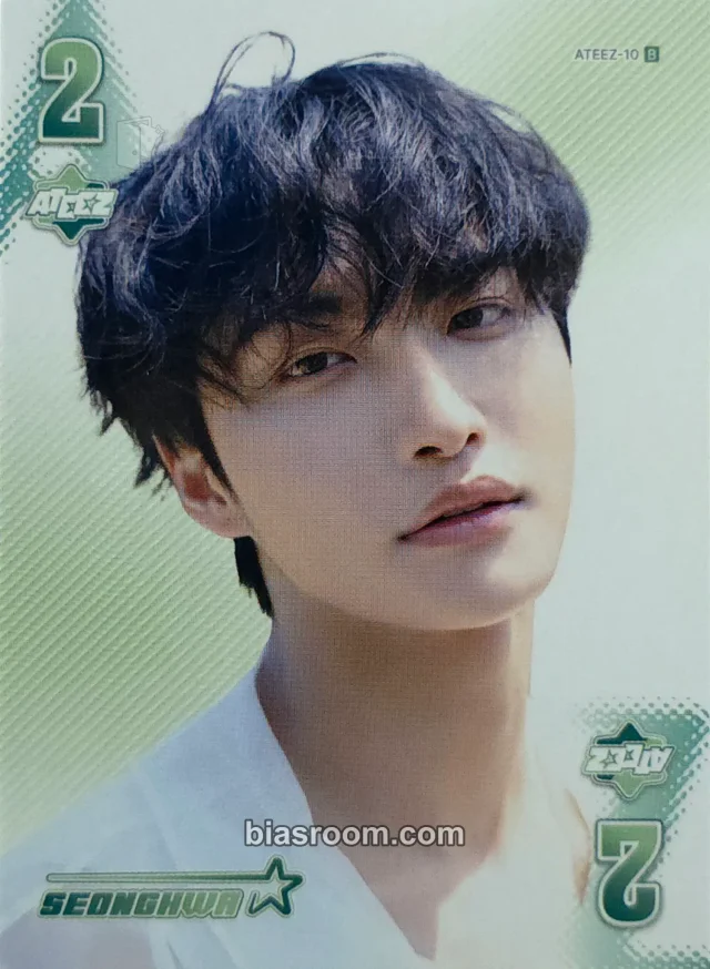 Seonghwa ATEEZ MIIMCA × ATEEZ K-pop photocard