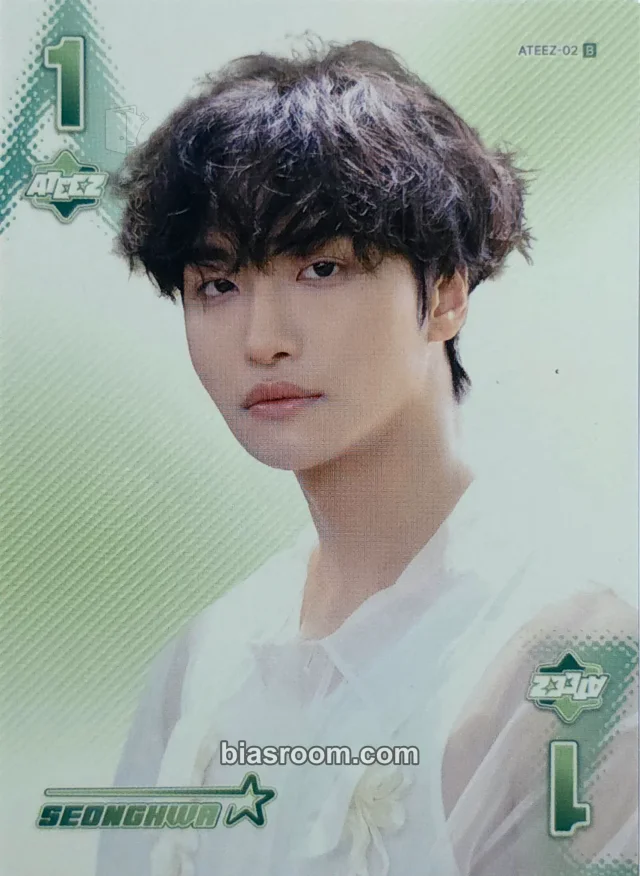 Seonghwa ATEEZ MIIMCA × ATEEZ K-pop photocard
