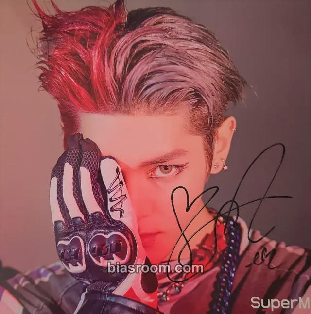 Photocard K-pop Taeyong SuperM Super One