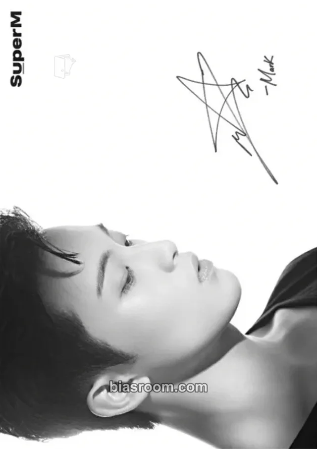 Photocard K-pop Mark SuperM SuperM
