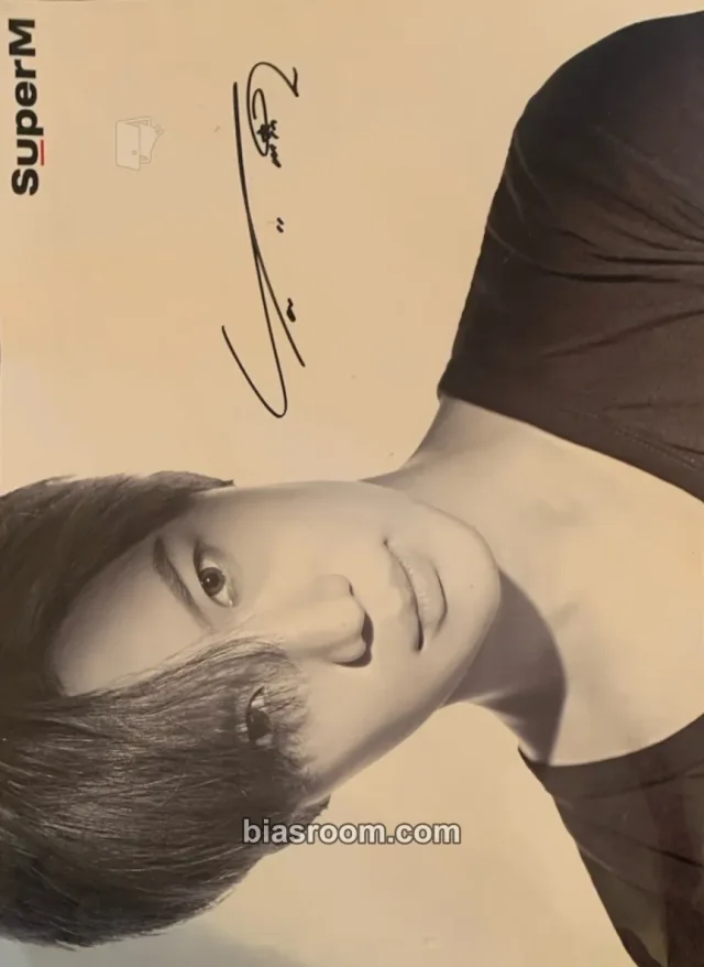 Photocard K-pop Taemin SuperM SuperM