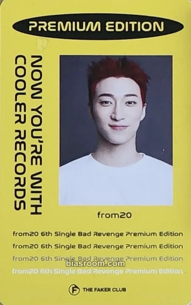 from20 From20 Bad Revenge K-pop Photocard
