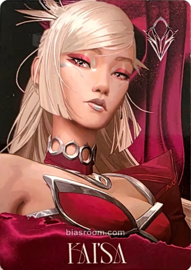 Kai'Sa K/DA FIRESTARTER K-pop photocard