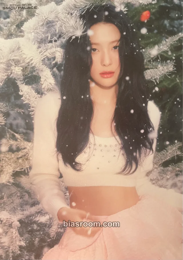 Photocard K-pop di Seulgi Red Velvet 2022 Winter SMTOWN : SMCU PALACE