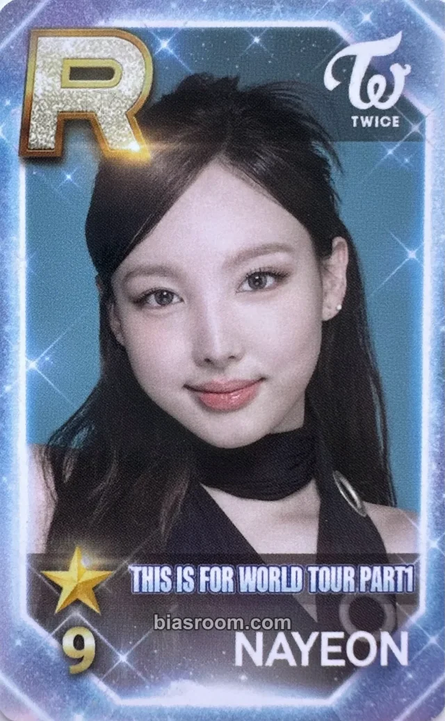 Nayeon TWICE SuperStar JYPNATION K-pop photocard