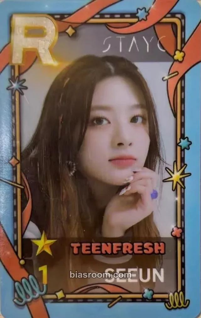 Seeun STAYC TEENFRESH World Tour K-pop photocard