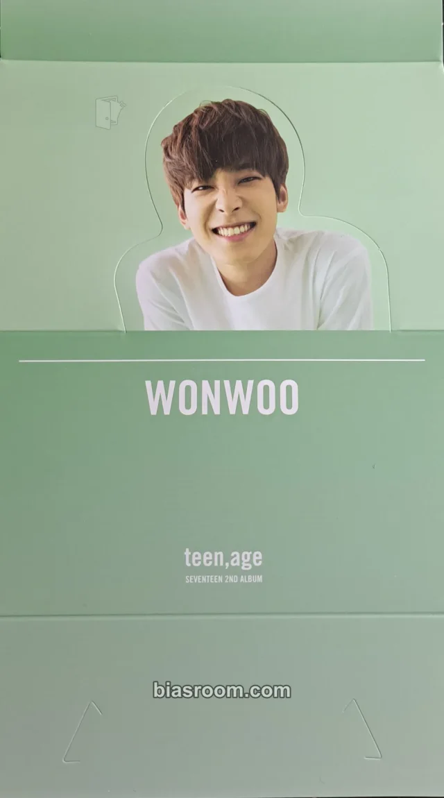 Wonwoo SEVENTEEN TEEN,AGE  K-pop photocard