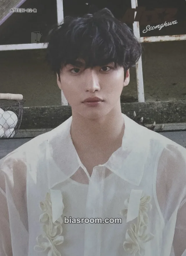 Photocard K-pop de Seonghwa ATEEZ MIIMCA × ATEEZ