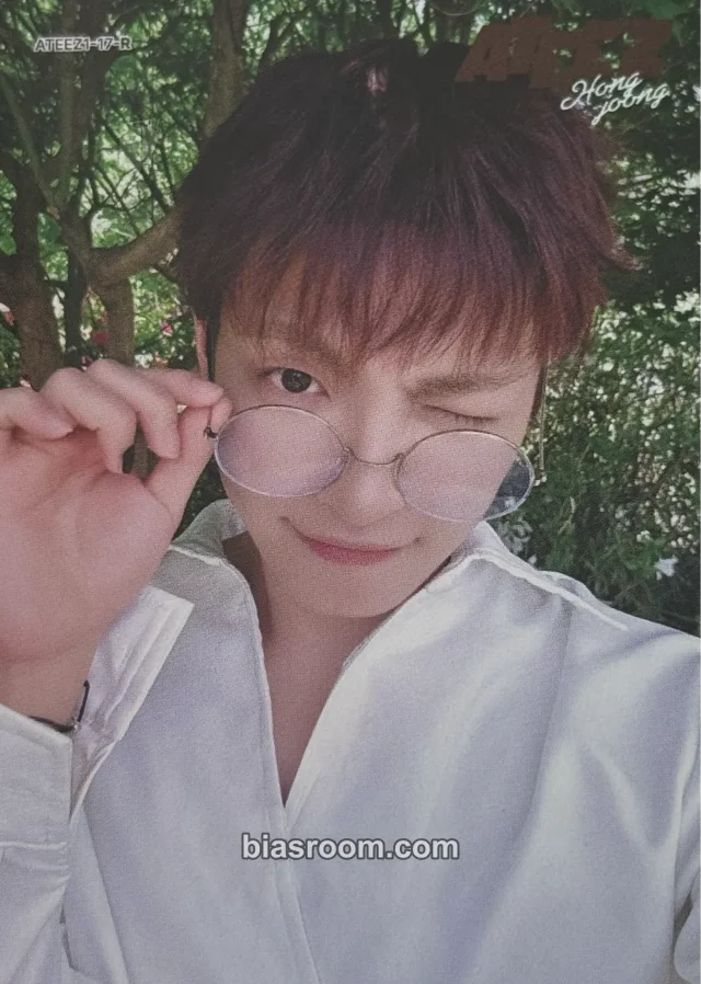 Hongjoong ATEEZ MIIMCA × ATEEZのK-popフォトカード