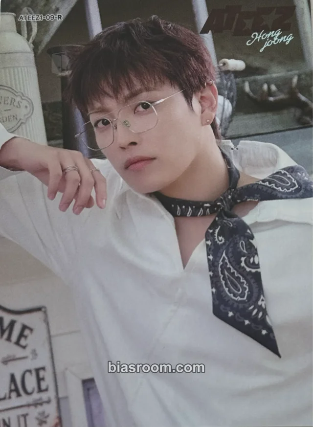 Photocard K-pop de Hongjoong ATEEZ MIIMCA × ATEEZ