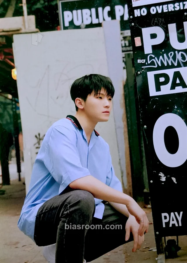 Photocard K-pop Woozi SEVENTEEN Heng:garæ