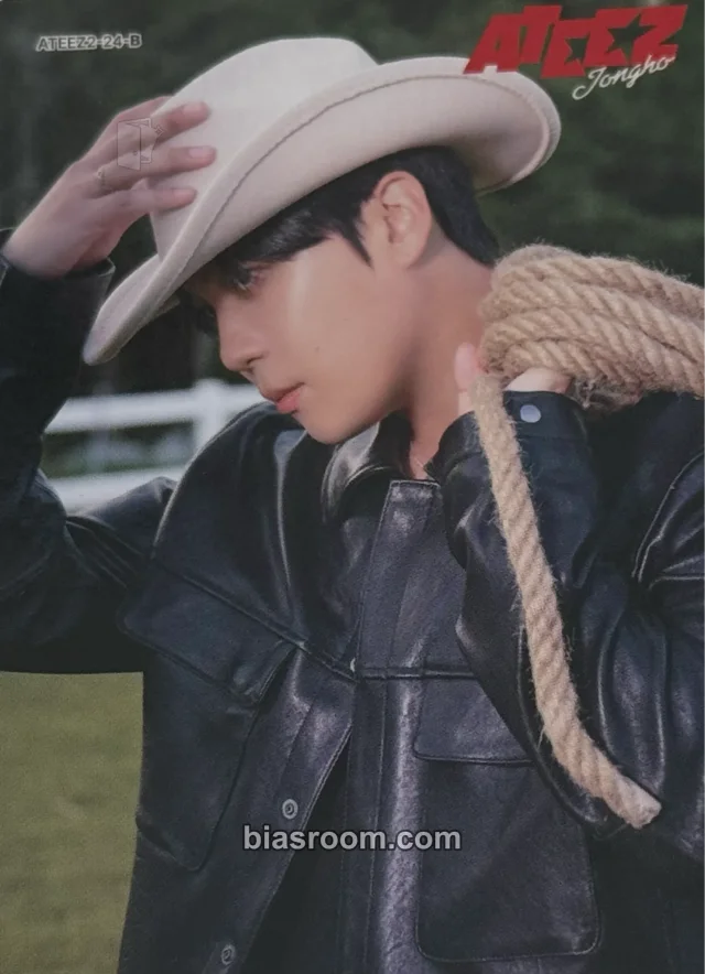 Photocard K-pop de Jongho ATEEZ MIIMCA × ATEEZ
