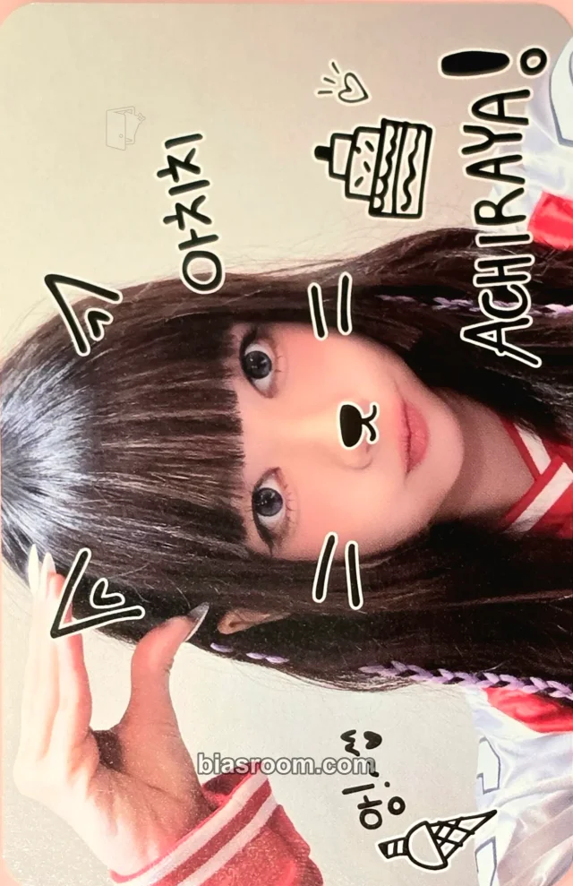 Achiraya OURBIRTHDAY Our Birthday K-pop photocard