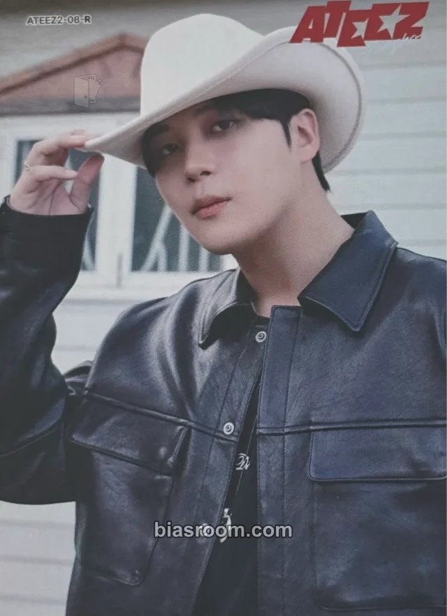 Photocard K-pop de Jongho ATEEZ MIIMCA × ATEEZ
