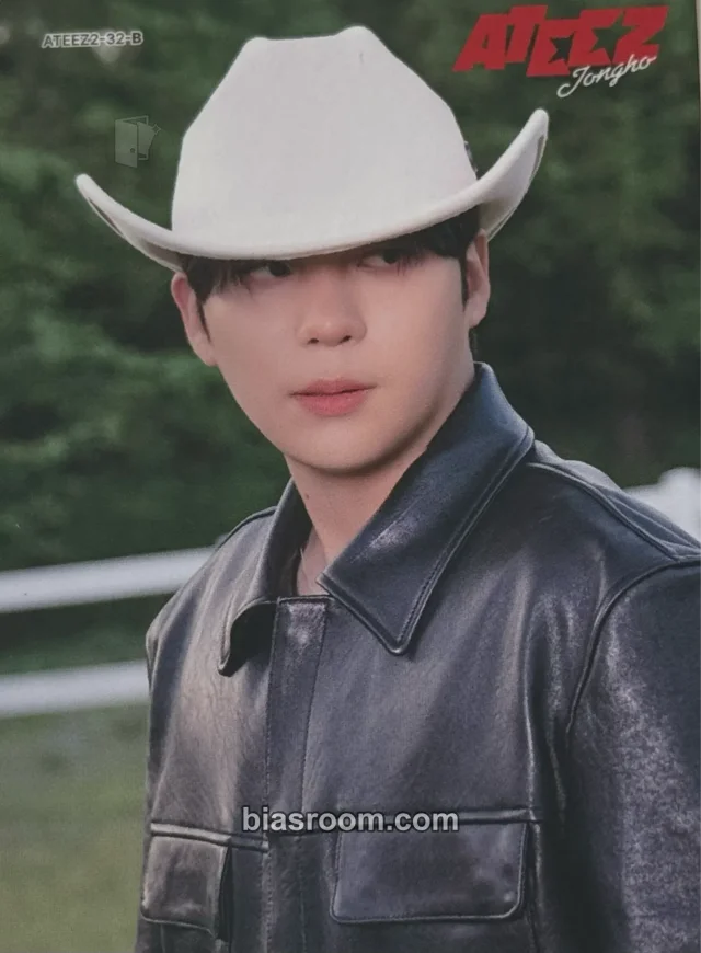 Photocard K-pop de Jongho ATEEZ MIIMCA × ATEEZ