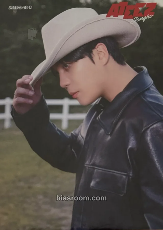 Photocard K-pop de Jongho ATEEZ MIIMCA × ATEEZ