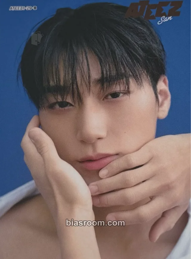 San ATEEZ MIIMCA × ATEEZ K-pop Photocard