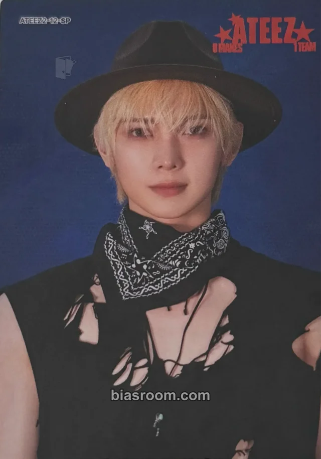 Yeosang ATEEZ MIIMCA × ATEEZ K-pop Photocard