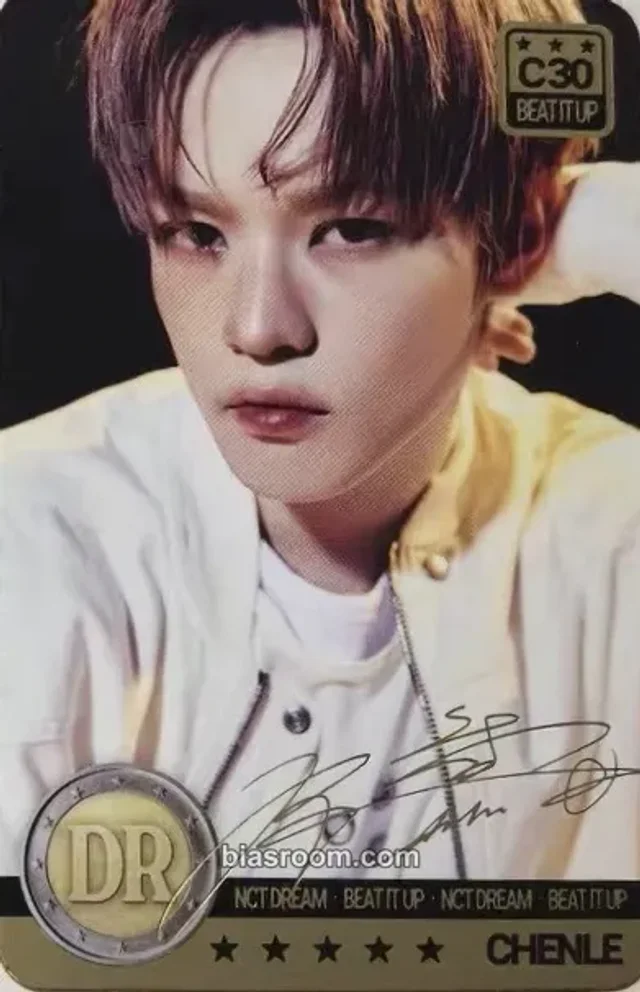 Photocard K-pop di Chenle NCT DREAM Beat It Up