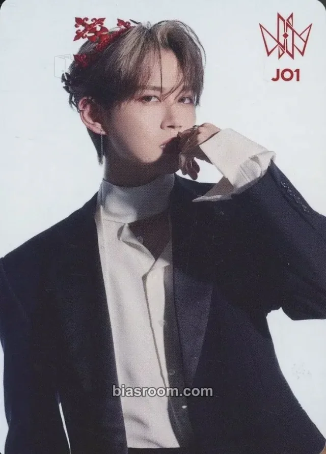 Photocard K-pop Ruki Shiroiwa JO1 WHERE DO WE GO 
