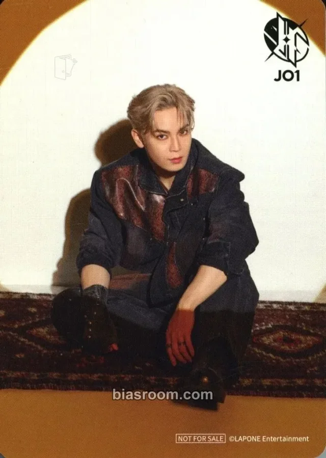 Sho Yonashiro JO1 EQUINOX K-pop 포토카드