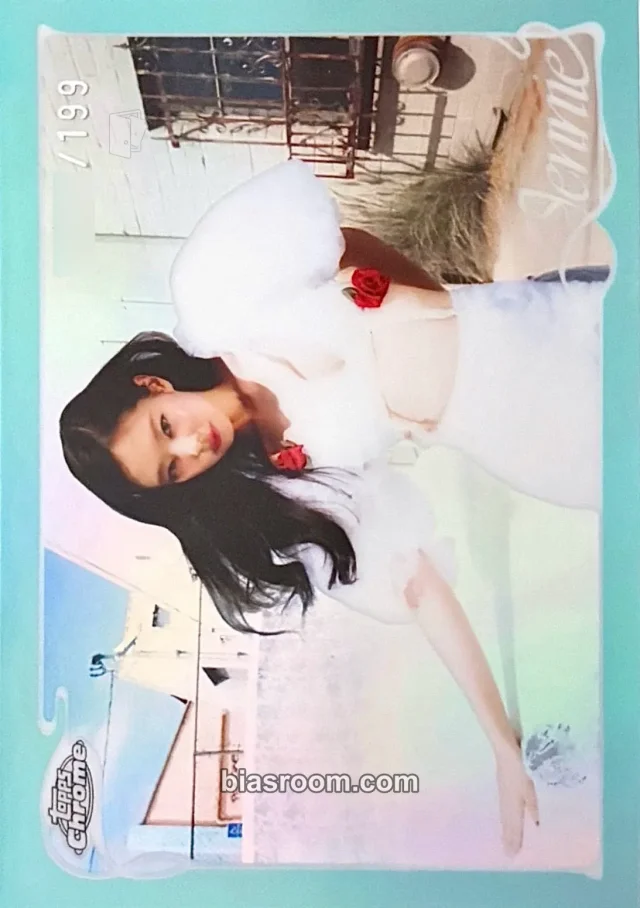Photocard K-pop Jennie BLACKPINK 2026 Topps Chrome® x Jennie