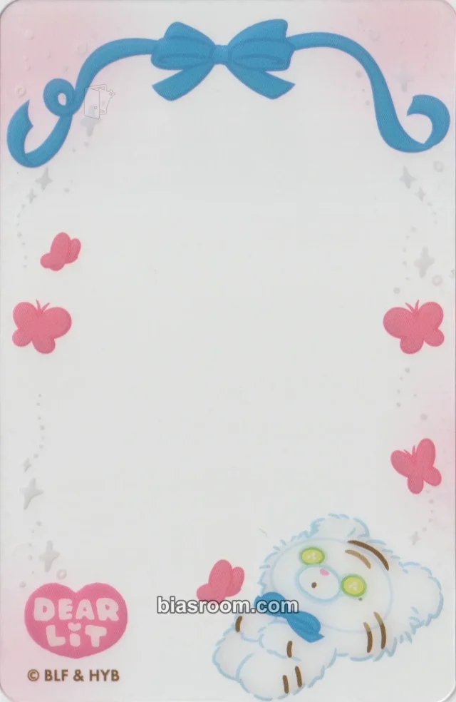 Photocard K-pop Iroha ILLIT ILLIT Official Character - “DEARLIT” Pop-Up