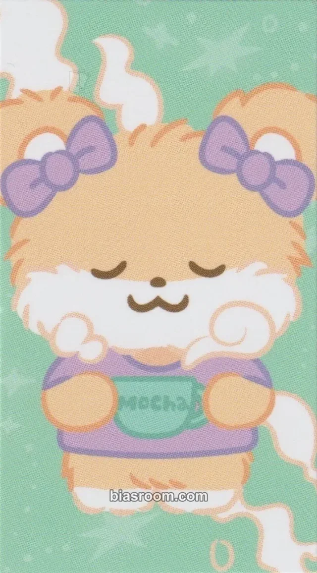 Photocard K-pop Moka ILLIT ILLIT Official Character - “DEARLIT” Pop-Up