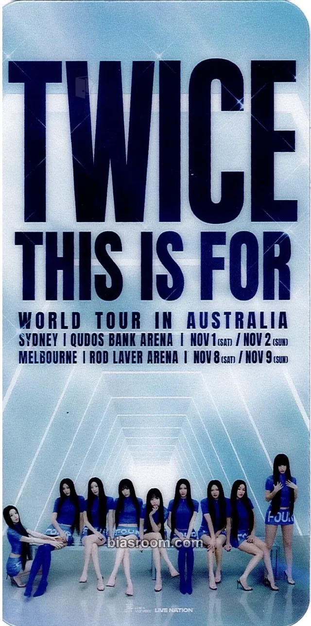 Photocard K-pop di TWICE TWICE 6th World Tour THIS IS FOR