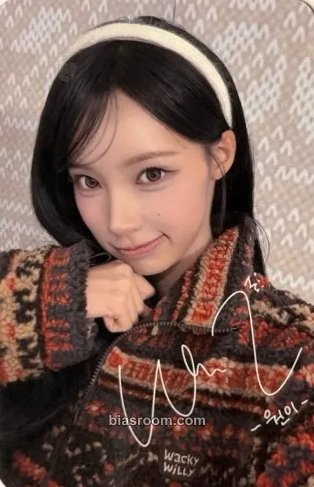 Woni RESCENE Wacky WiLLy x Woni K-pop photocard