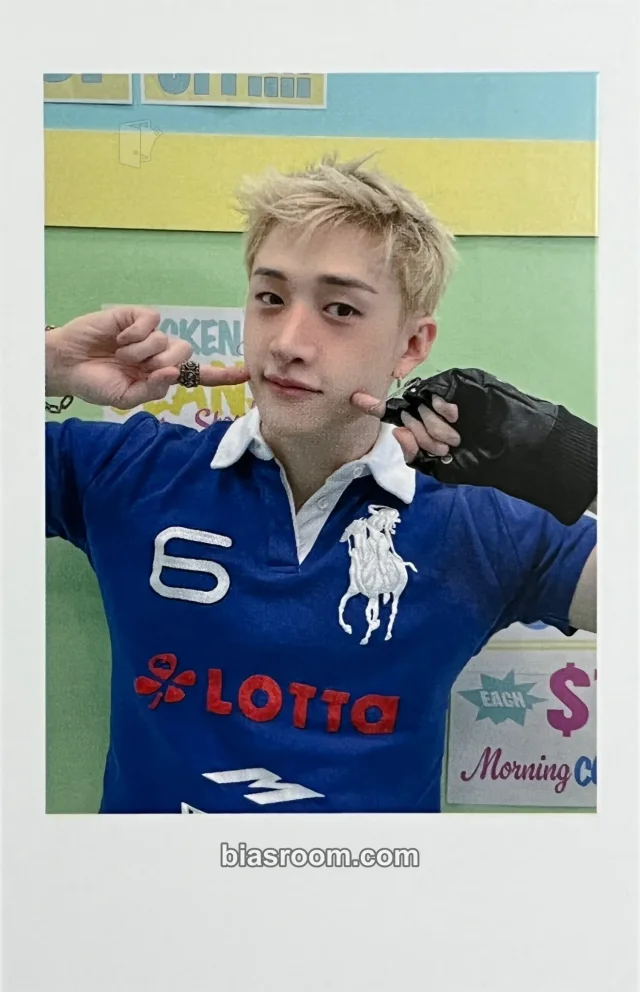 Bang Chan Stray Kids ODD&FRESH Pop-Up Store K-pop 小卡
