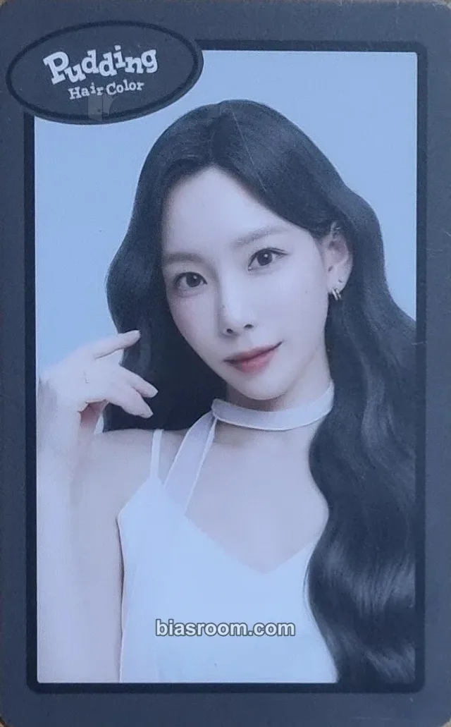 Taeyeon Taeyeon Pudding Hair Dye K-pop photocard