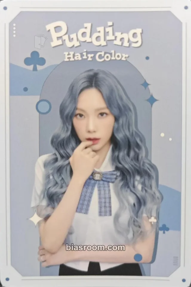 Taeyeon Taeyeon Pudding Hair Dye K-pop photocard