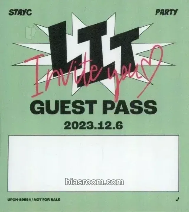 J STAYC LIT K-pop photocard