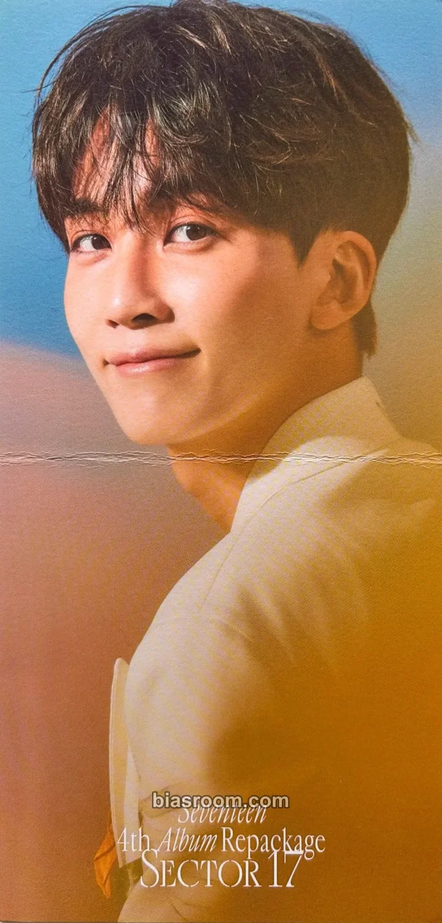 Jeonghan SEVENTEEN SECTOR 17 K-pop photocard