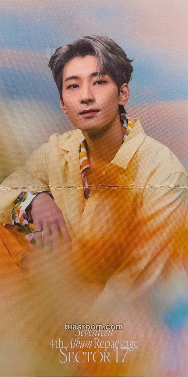 Wonwoo SEVENTEEN SECTOR 17 K-pop photocard