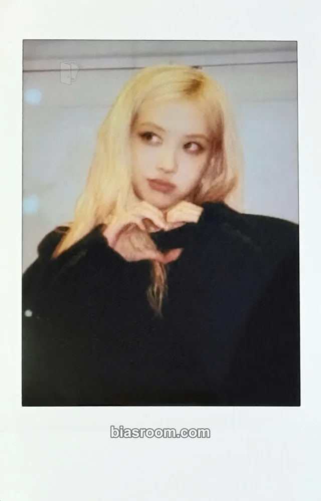 Rosé BLACKPINK rosie (Rosé solo) K-pop photocard