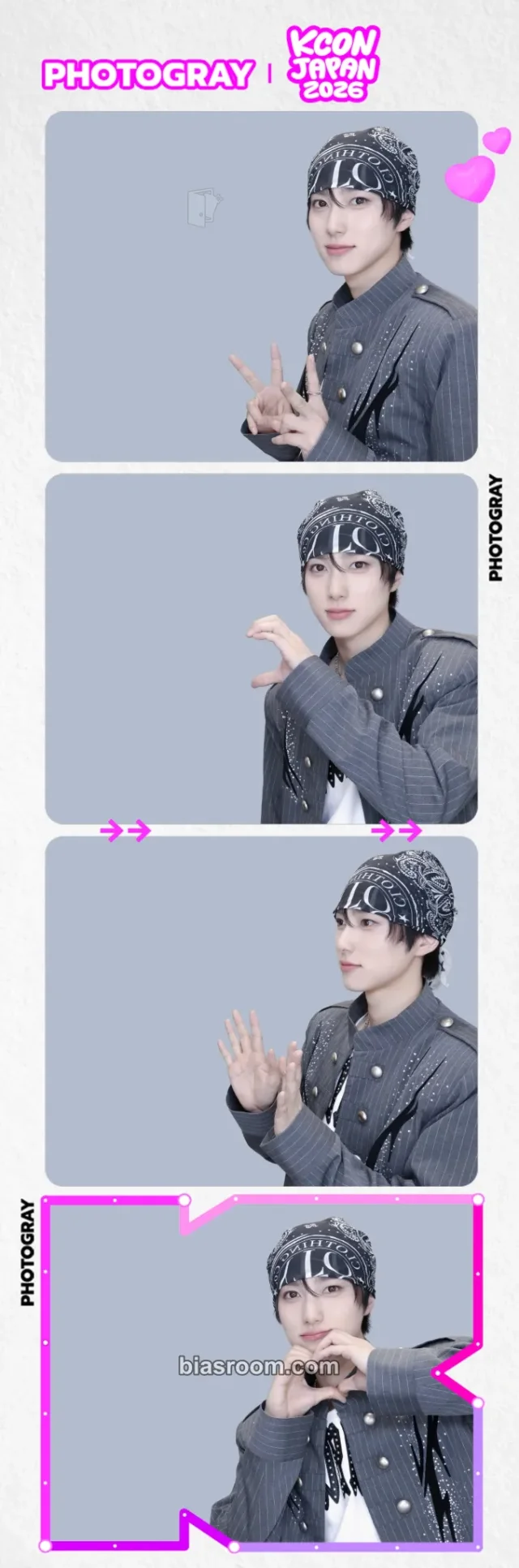 Takumi INI KCON JAPAN 2026 K-pop photocard