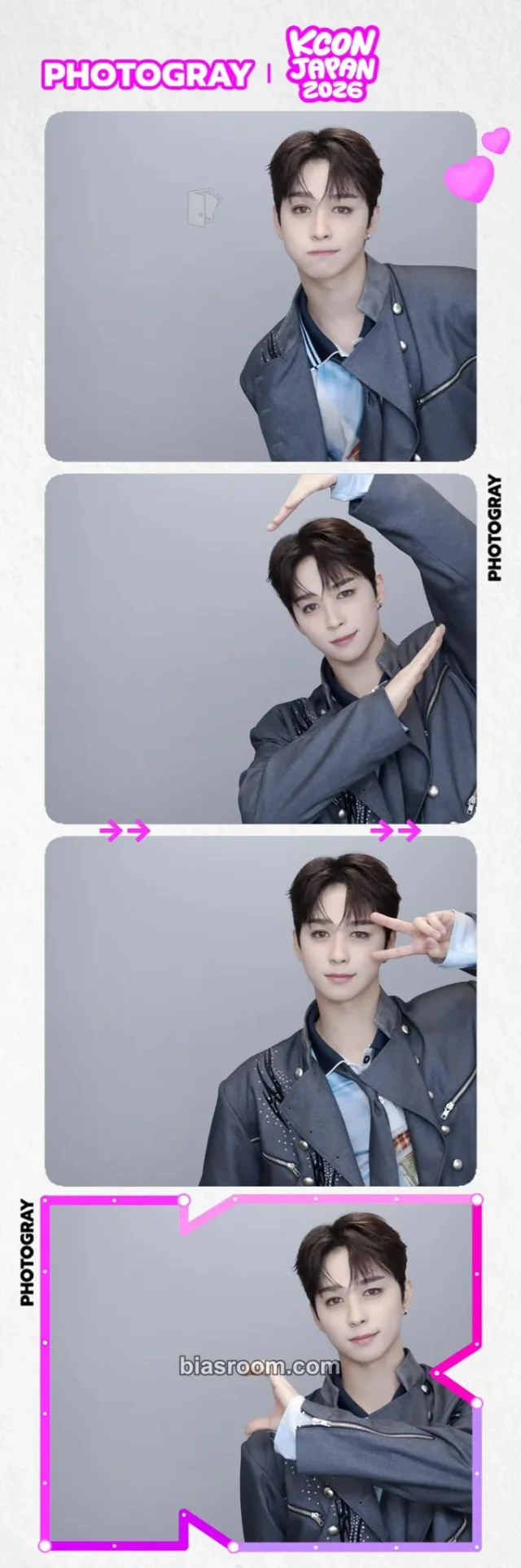 Takeru INI KCON JAPAN 2026 K-pop photocard