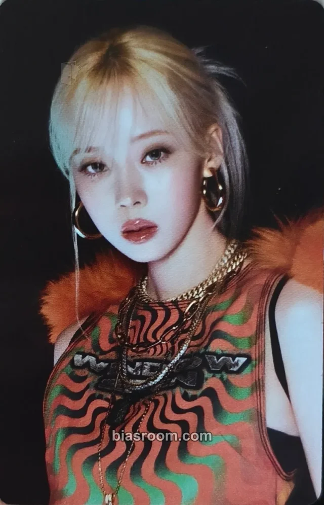 Photocard K-pop di Winter aespa Armageddon