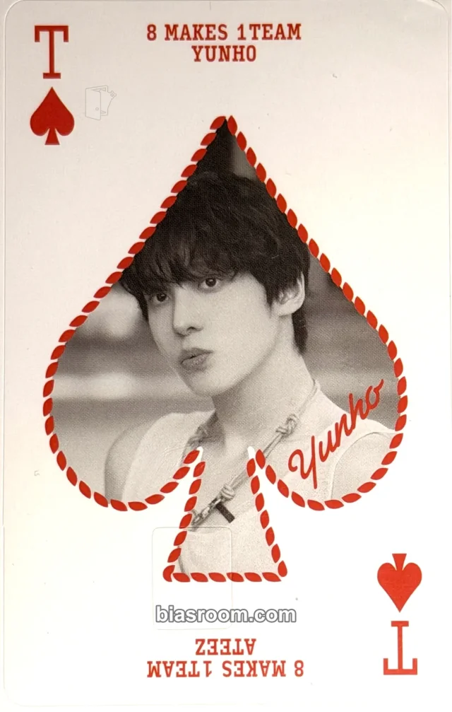 Photocard K-pop di Yunho ATEEZ MIIMCA × ATEEZ