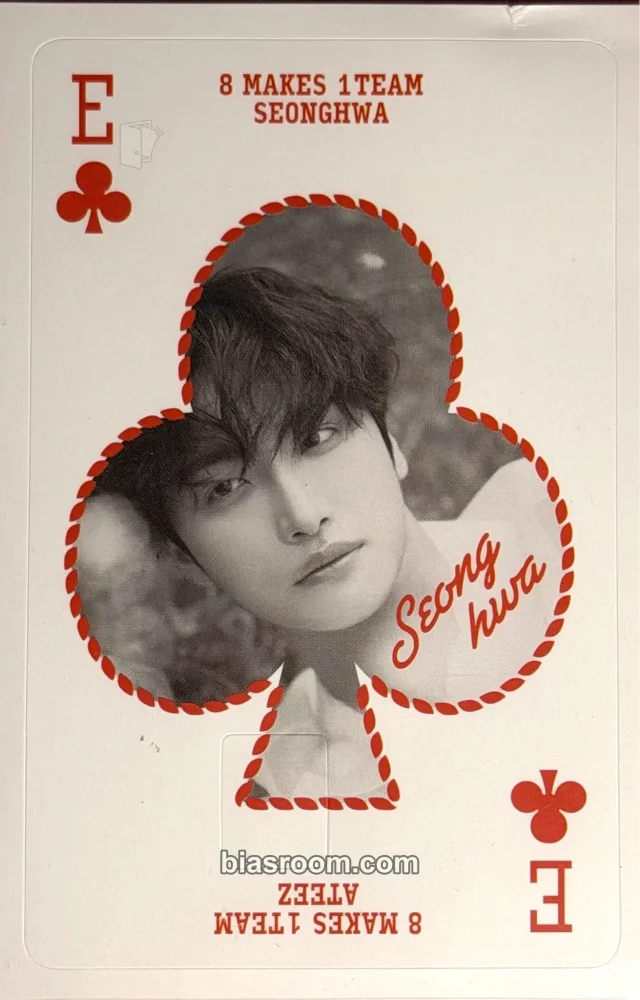 Seonghwa ATEEZ MIIMCA × ATEEZ K-pop photocard