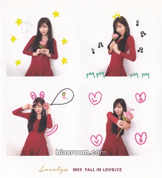 Jin Lovelyz Fall in Lovelyz K-pop photocard