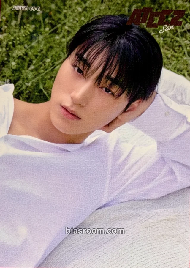 San ATEEZ MIIMCA × ATEEZ K-pop photocard